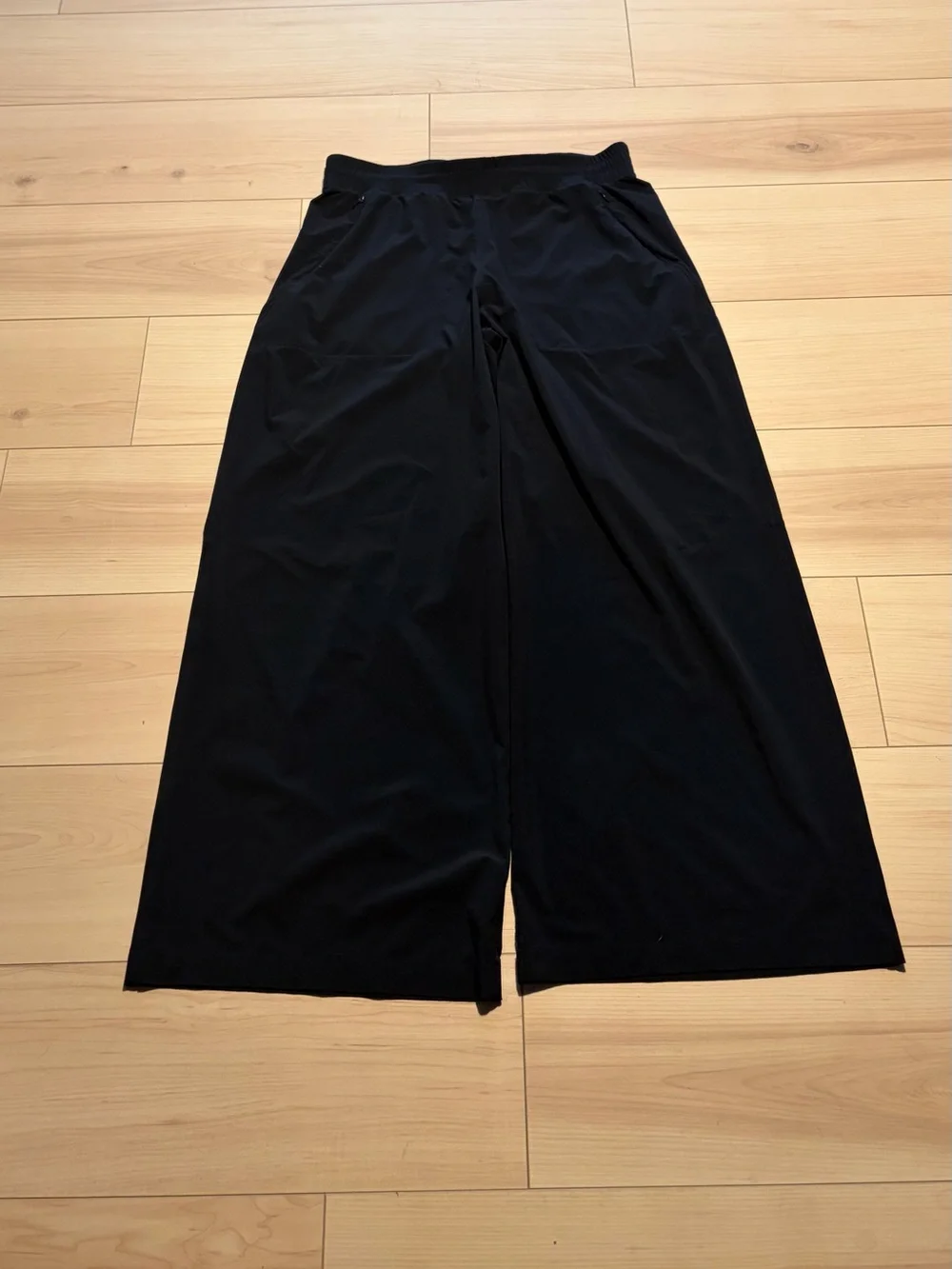 Lululemon Black Wide-Leg Lightweight Lounge Pants